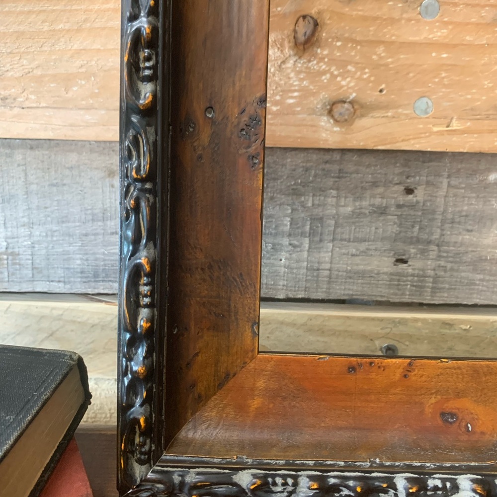 Rustic 8x10 Frame with Copper Highlights - Picture 4 of 6